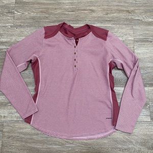 Patagonia womens striped long sleeve size XL